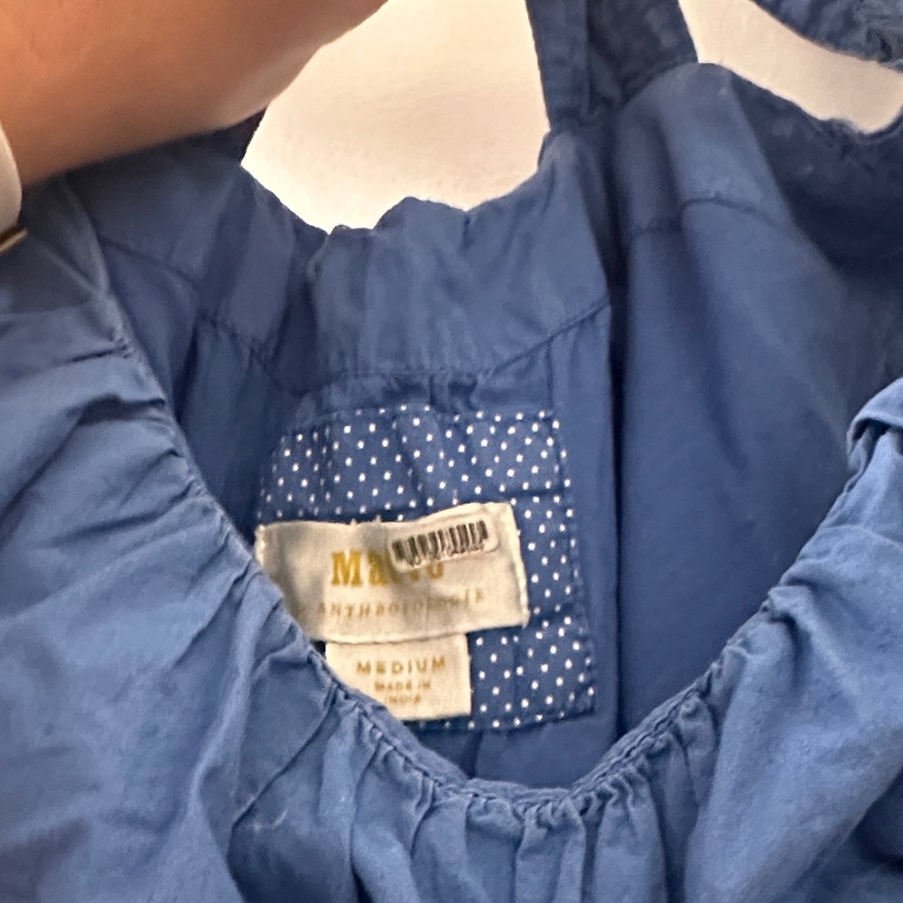 Blue Maeve by Anthropology Dress | Size M - Picture 4 of 4